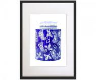 Monaco Ginger Jar Print - Framed