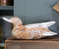 Large Aylesbury Wooden Duck Decor