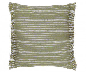 Dawson Green Stripe Cushion