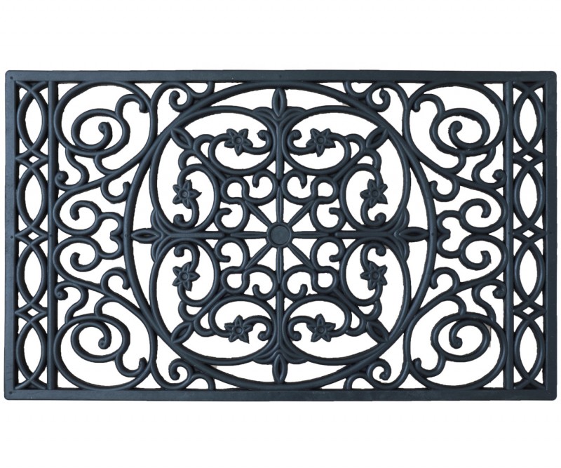 Henderson Rubber Wrought Iron Doormat