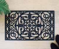 Henderson Rubber Wrought Iron Doormat