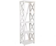 Somerville White Cross Bookshelf Tall