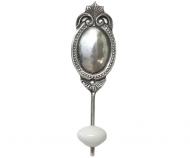 Olivia Silver Oval Hook