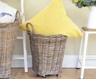 Wheeled Storage / Laundry Basket Small