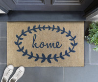 Home Wreath Doormat