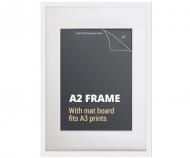 A2 White Picture Frame