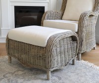 Albany Rattan Footstool