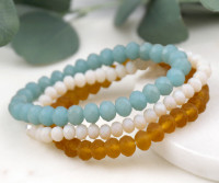 Cayman Summer Set of 3 Bead Bracelets