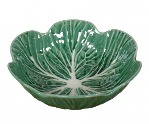 Large Savoy Cabbage Leaf Bowl