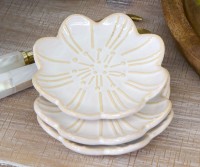 Marcella Trinket Plate - Daisy Flower