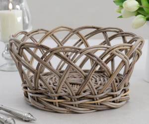 Marlow Lattice Rattan Bowl