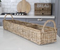 Laurent Long Storage Tray - Antique Grey