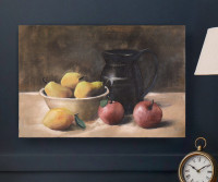 Salgados Fruit Still Life Canvas Painting