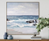 Santa Monica Coastal Canvas Painting