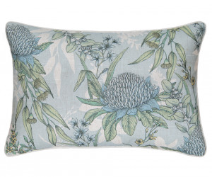 Blue Mirella Waratahs Cushion 40x60cm