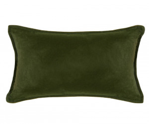 Osborne Forest Green Velvet Cushion - Lumbar