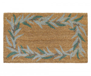 Grantham Gumleaf Wreath Doormat 75x45cm