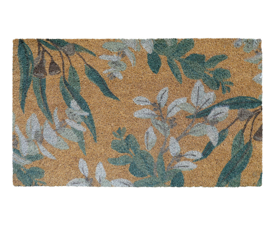 Franklin Eucalyptus Leaf Doormat 75x45cm