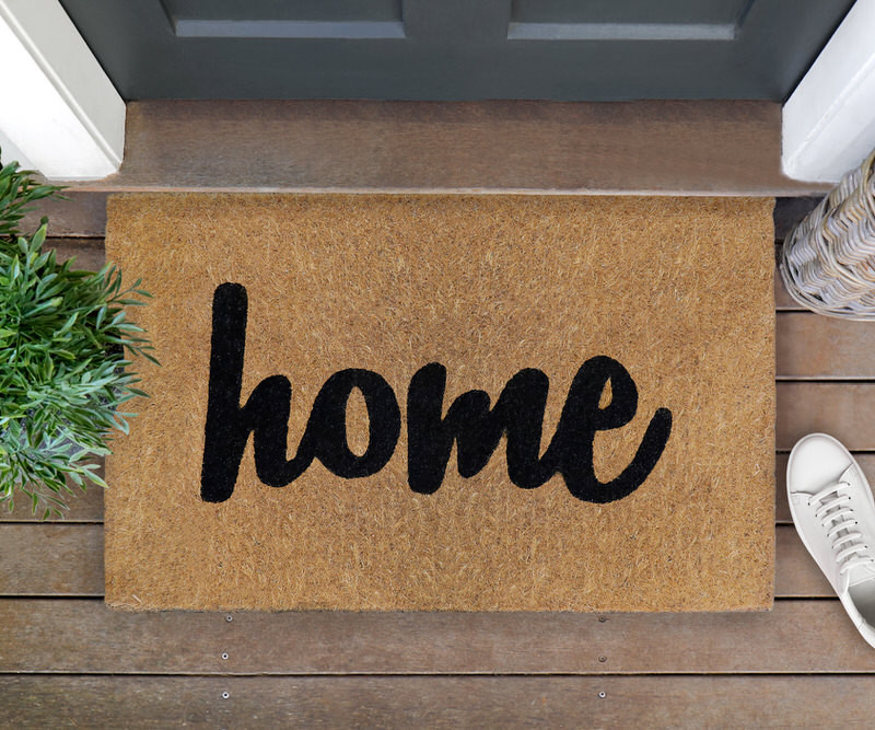 Flynn 100% Coir Home Doormat 80x50cm