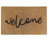 Hempstead Welcome 100% Coir Doormat 80cmx50cm