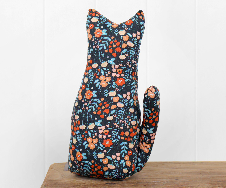 Alyssia Floral Cat Doorstop