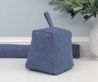 Newquay Denim Blue Doorstop