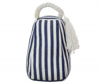 Longbeach Navy Stripe Door Stop