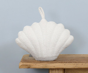 Perla Shell Boucle Door Stop