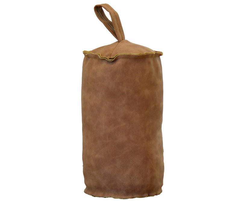 Farnham Tan Suede Door Stop