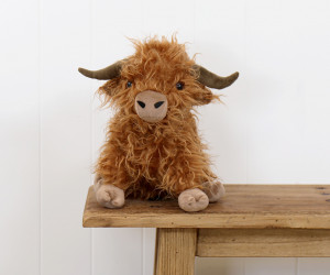 Angus the Highland Cow Doorstop