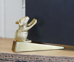 Maisie the Mouse Gold Door Wedge