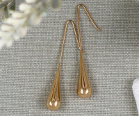 Affinity Gold Droplet Earrings