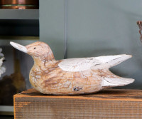 Medium Aylesbury Wooden Duck Decor