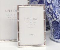 Adele Silver Bamboo Frame - 4x6