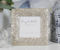 Savoy Silver Mosaic Photo Frame 4x4