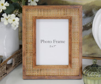 Redcliffe Cane Lattice Photo Frame 5x7