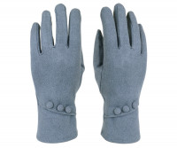 Seattle 3 Button Gloves - Blue