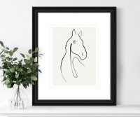 Thoroughbred I Horse Framed Print