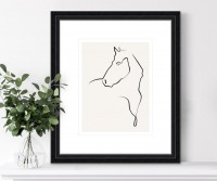 Thoroughbred II Horse Framed Print