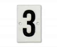 Lambeth Vintage House Number - 3