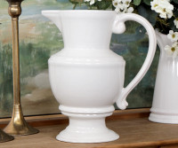 Clarendon White Jug - Large