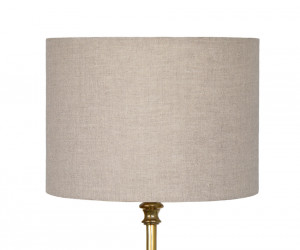 Bedford Linen Drum Shade - 28cm