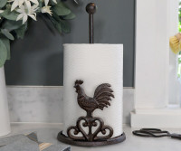 St John Rooster Paper Towel Holder