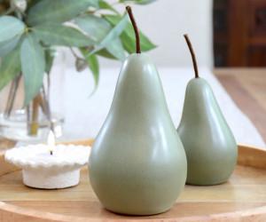 Large Wattle Ridge Green Pear