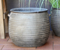 Large Melville Metal Planter