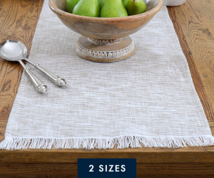 Sanctuary Taupe Table Runner