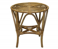 Avery Rattan Side Table Natural