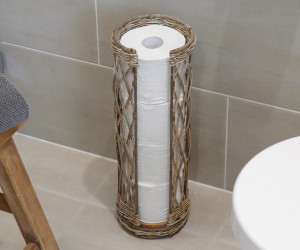 Wicklow Rattan Toilet Roll Holder