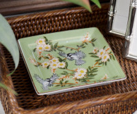 Morningside Green Blossom Trinket Dish