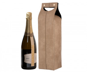 Harley Insulated Single Wine Bag - Latte